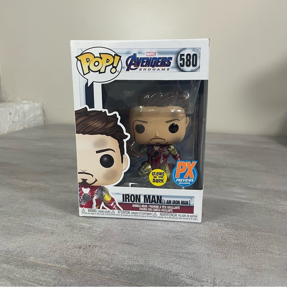 Funko Pop! Vinyl: Marvel - Iron Man (I Am Iron Man) 580